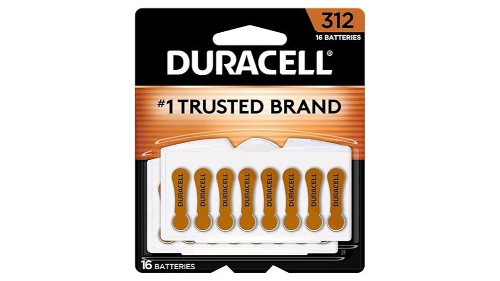 duracell hearing aid batteries